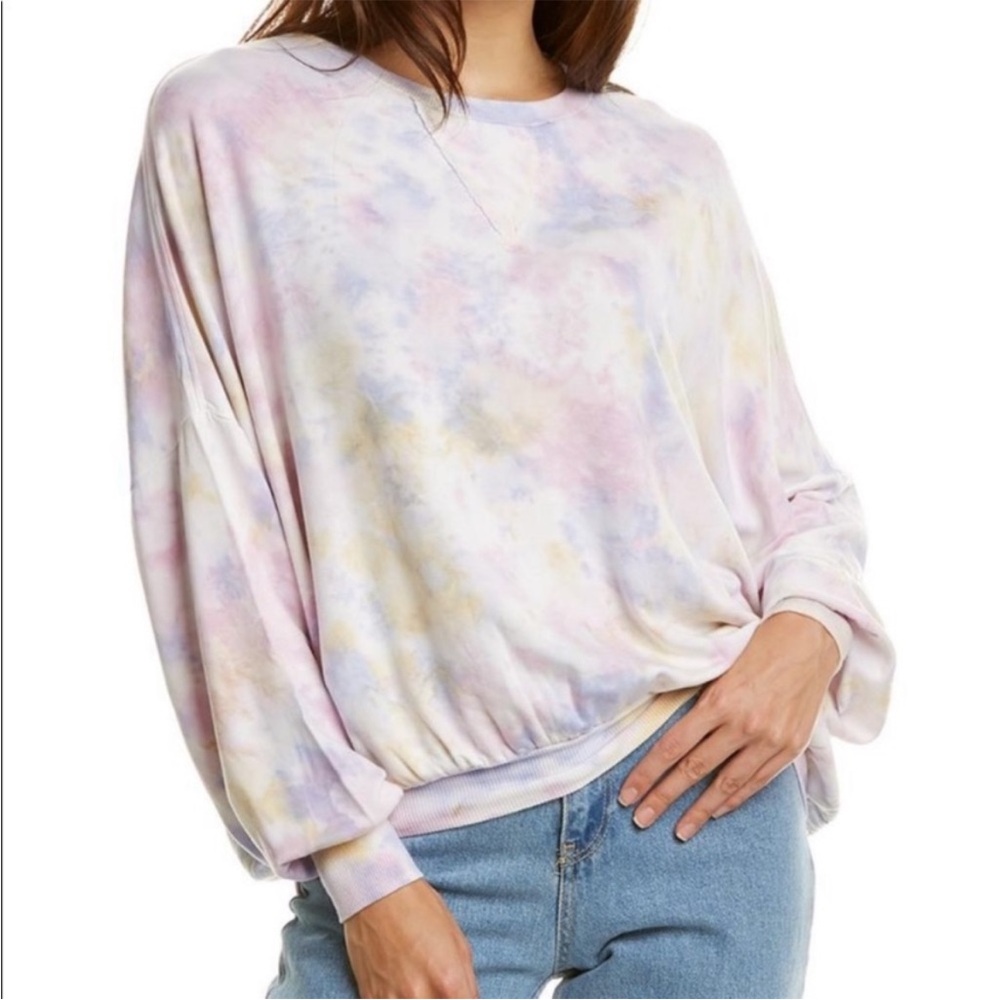 Young Fabulous and Broke Juliette Crewneck Tie Dye Sweatshirt Size Medium